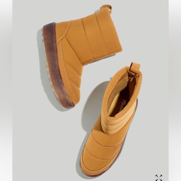 Madewell Toasty Puffer Winter Insulated Boot Women’s size 8. Excellent-Like New - Picture 1 of 9